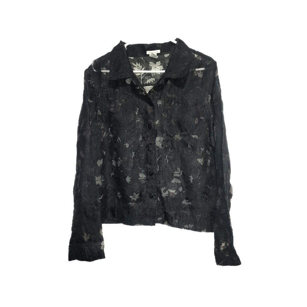 Erin London Women's Button Up Shirt Size Large